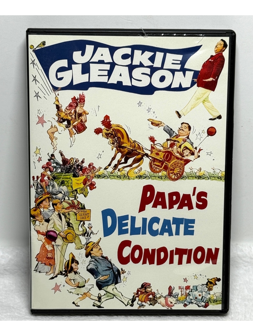Papa’s Delicate Condition DVD 1963 Jackie Gleason Kino Lorber Comedy